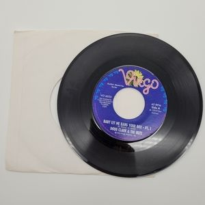 VINTAGE 45 7" VINYL RECORD | Doug Clark & The Nuts "Baby Let Me Bang Your Box"